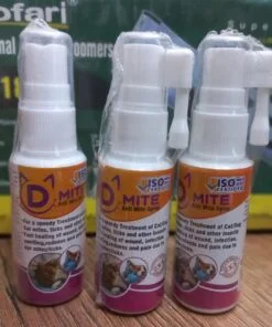 D-Mite for Cat and Dog Ear mites, ticks and other insects
