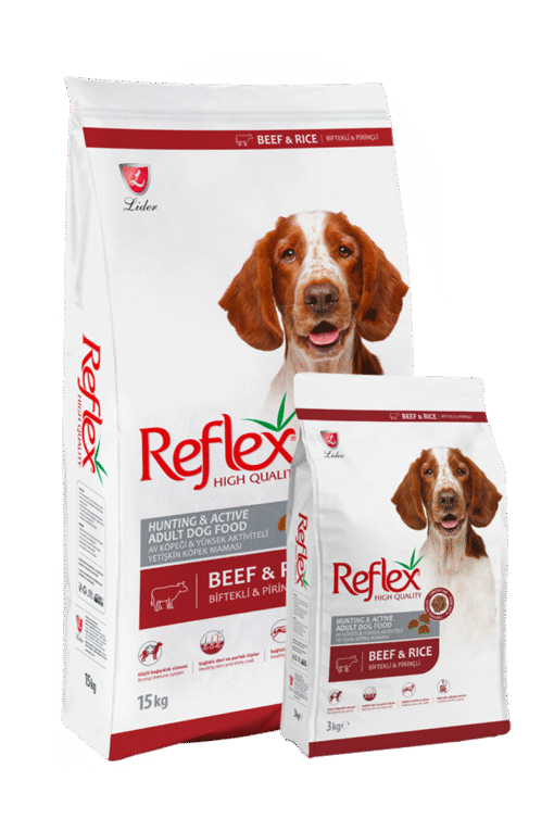 Reflex Active Hunting Adult Dog Food – Beef & Rice
