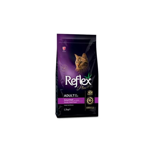 Reflex Plus Cat Food Gourmet with Chicken 1.5 Kg